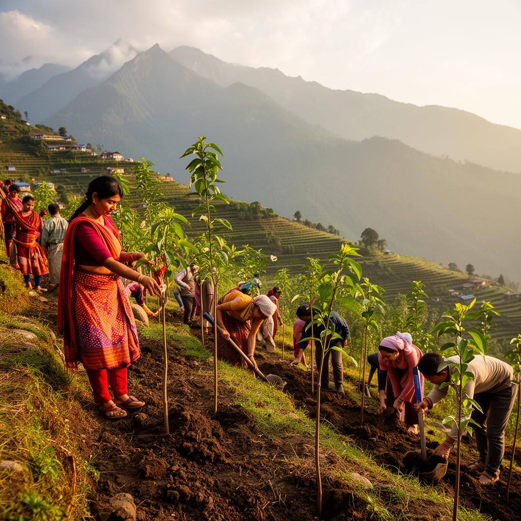 Planting Roots — Our Tree Transplantation Initiative in Nepal