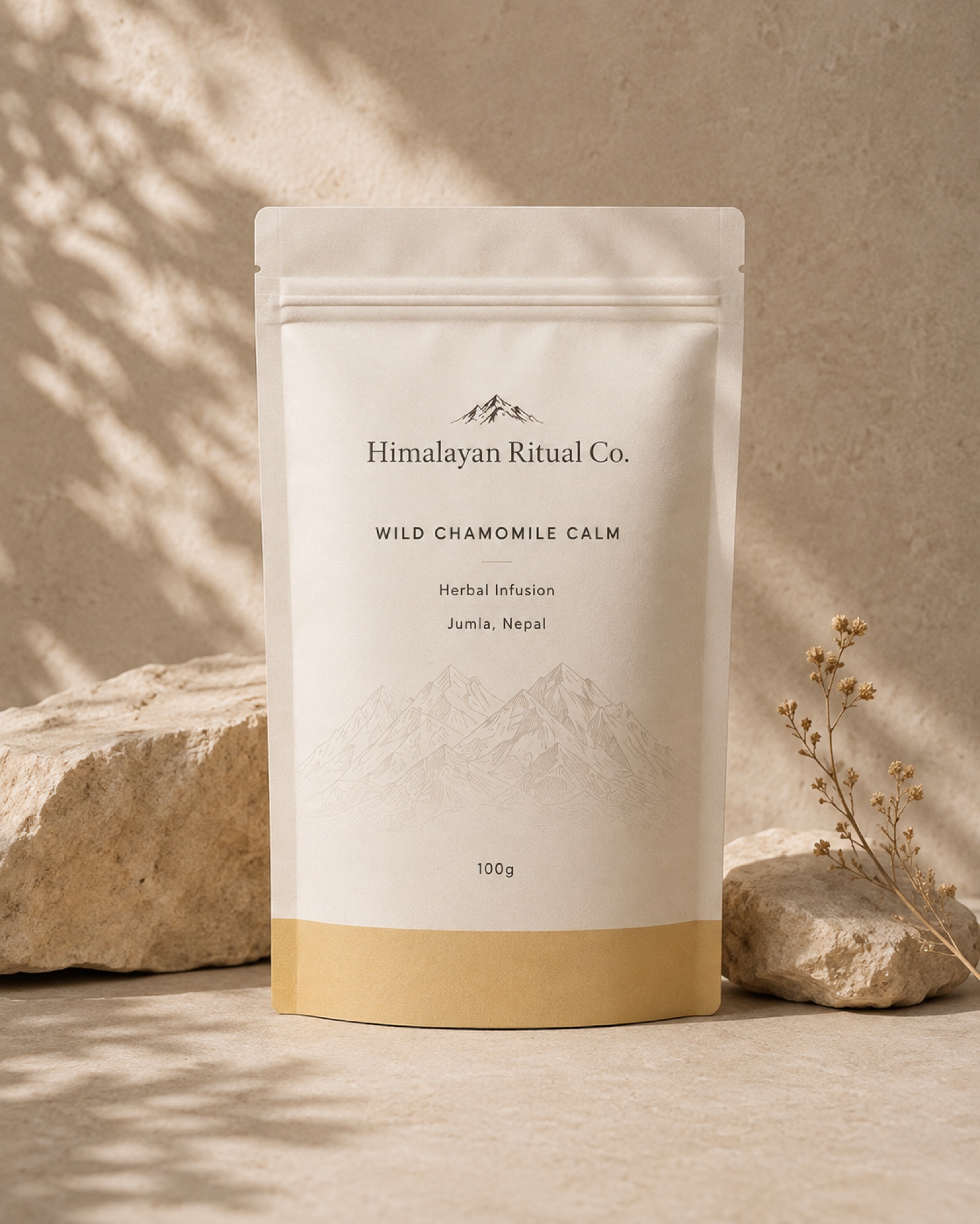 Wild Chamomile Calm — Herbal from Jumla District, Mid-Western Nepal